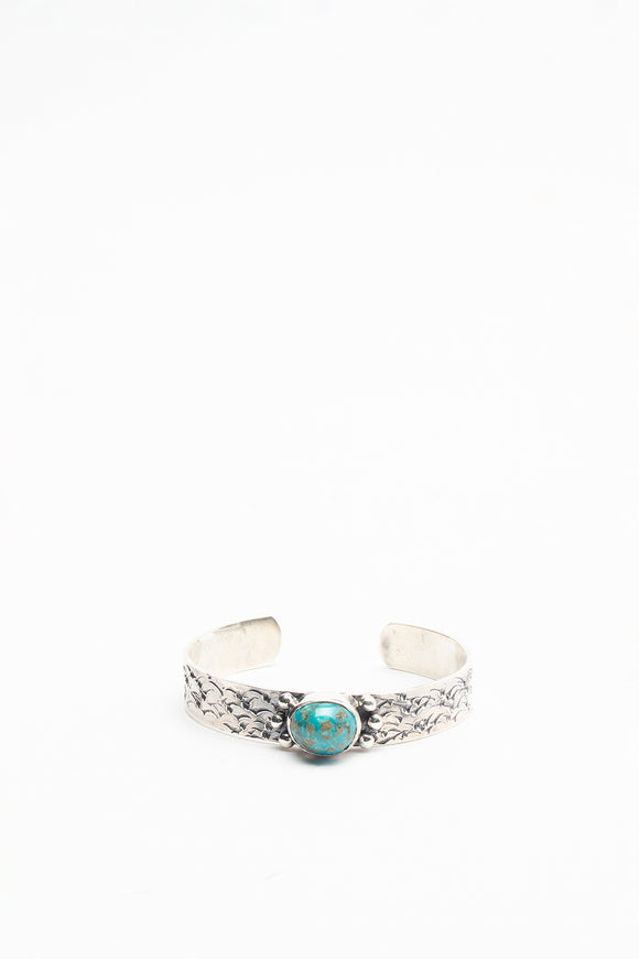  Bracciale Rigido Single Lux Ciano Uomo Azzurro - 2