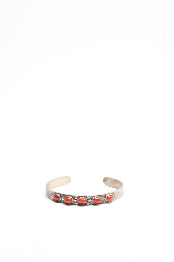  Bracciale Rigido Sottile Ciano Uomo Rosso - 2