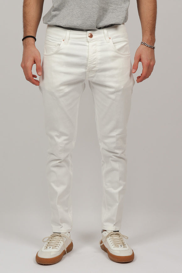 Jeans Yaren Off-white Don The Fuller Uomo Bianco - 2