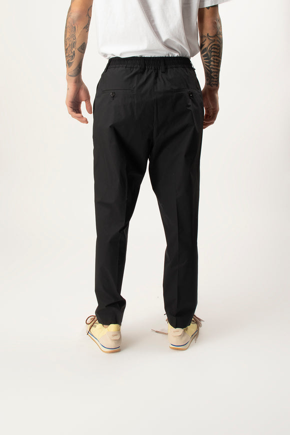  Pantalone Dominique In Popeline Be Able Uomo Nero - 5
