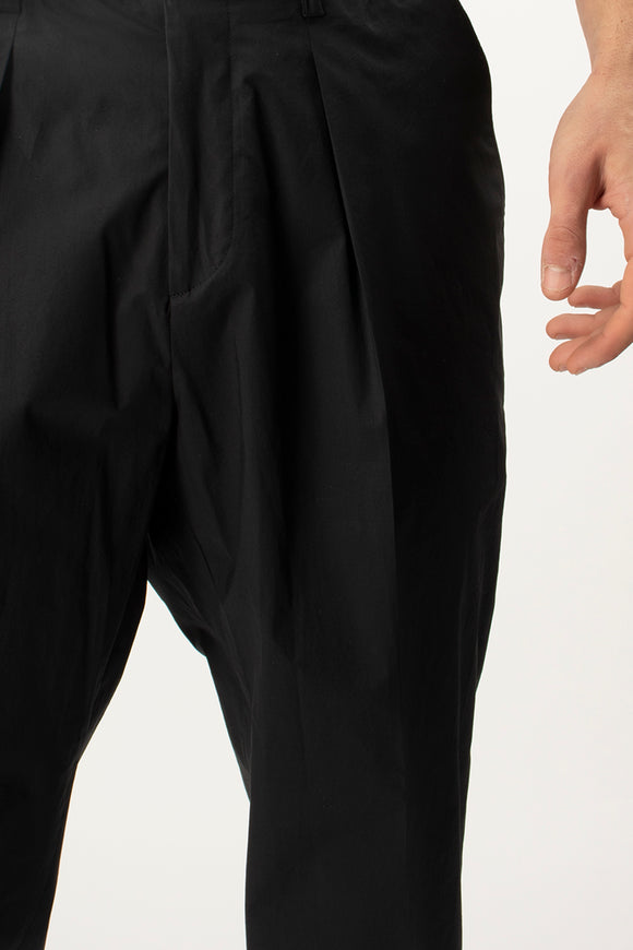  Pantalone Dominique In Popeline Be Able Uomo Nero - 6