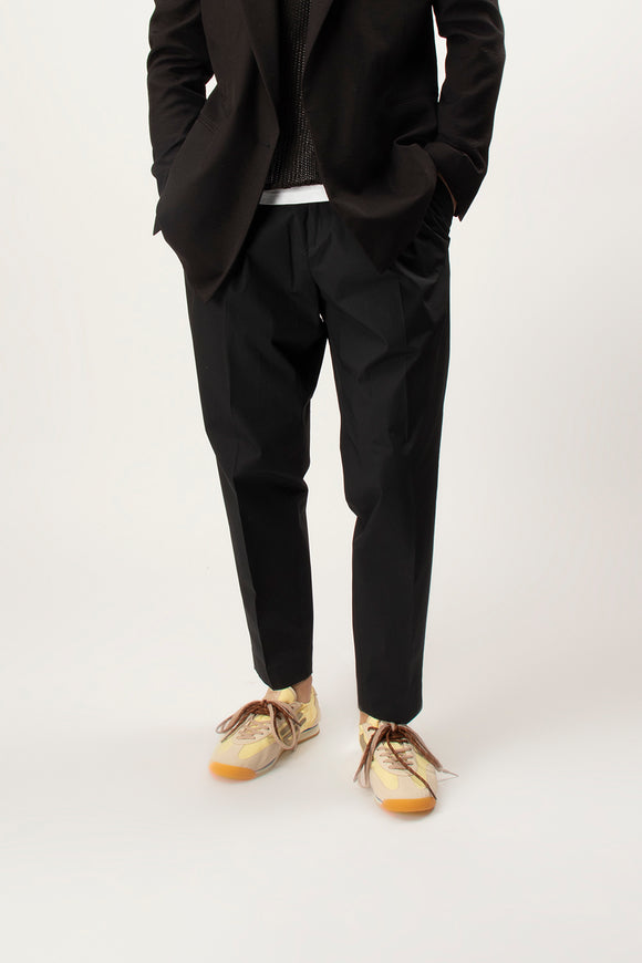  Pantalone Dominique In Popeline Be Able Uomo Nero - 1