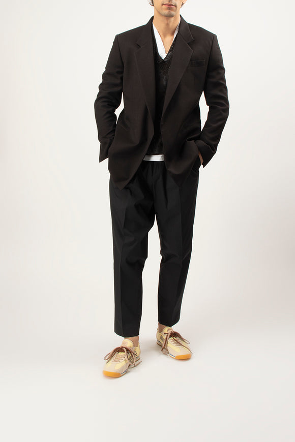  Pantalone Dominique In Popeline Be Able Uomo Nero - 3