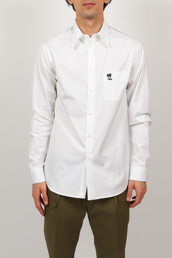  Camicia Palmina N°21 Uomo Bianco - 2