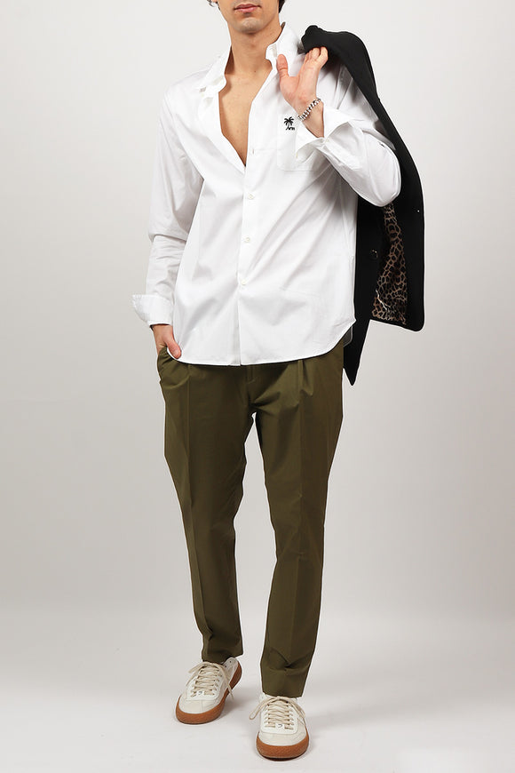  Camicia Palmina N°21 Uomo Bianco - 3