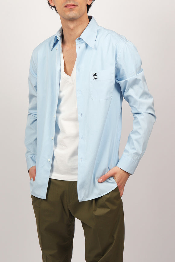  Camicia Palmina N°21 Uomo Azzurro - 1