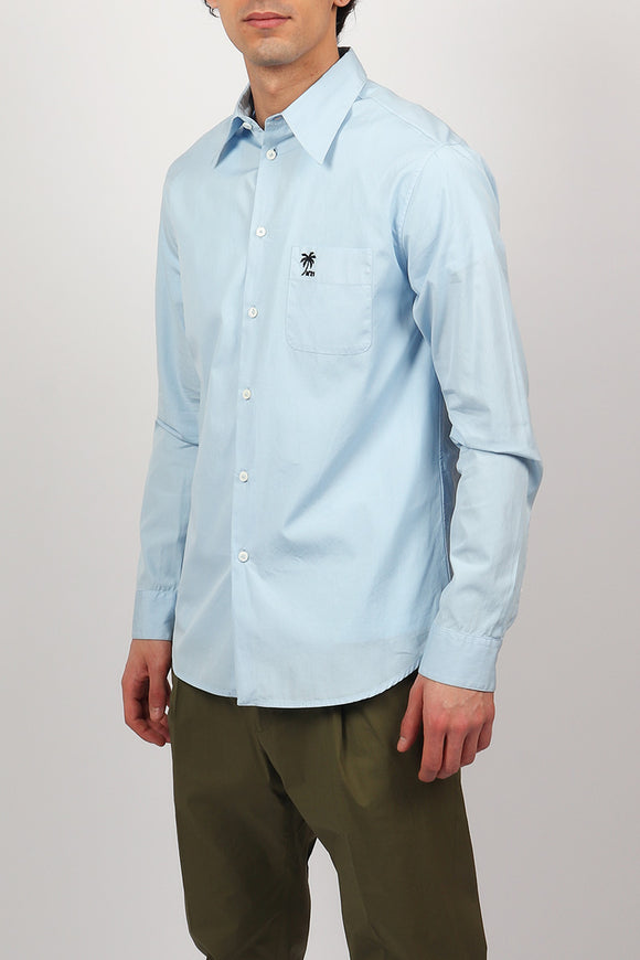  Camicia Palmina N°21 Uomo Azzurro - 4