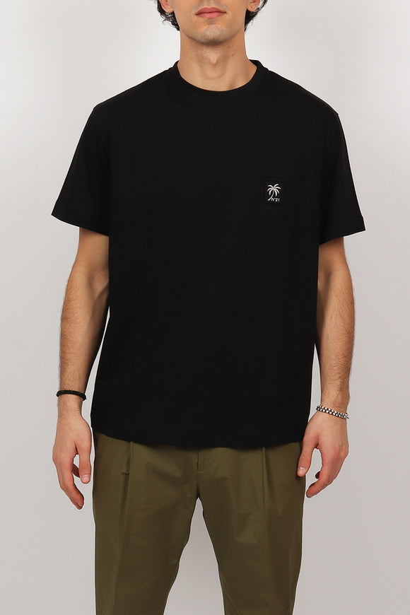  T-shirt Taschino Palmina N°21 Uomo Nero - 2