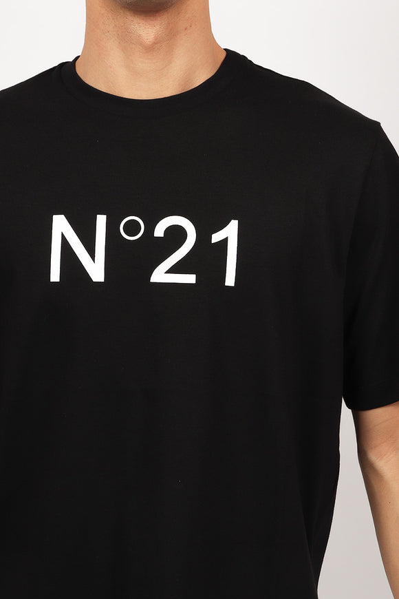  T-shirt Logo N°21 Uomo Nero - 6