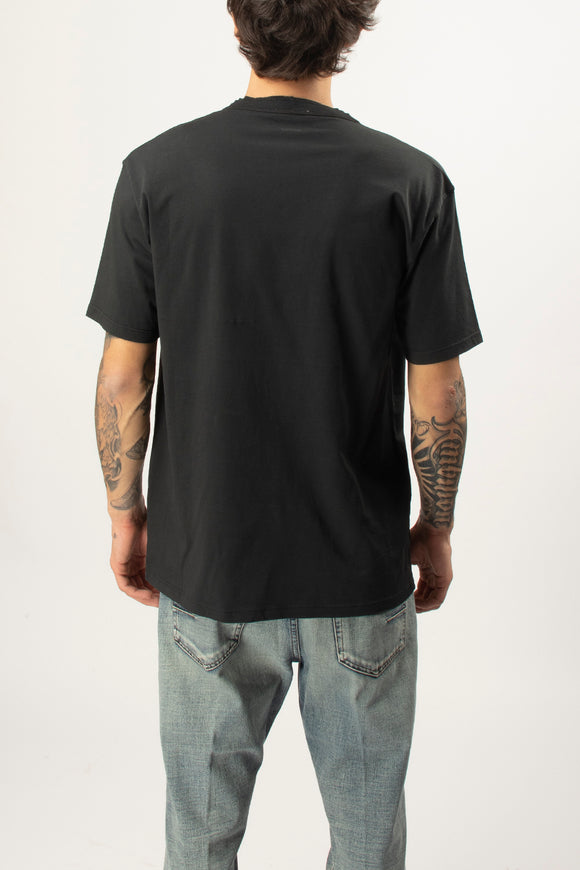  T-shirt A V Grifoni Uomo Nero - 5