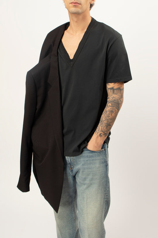 T-shirt a V