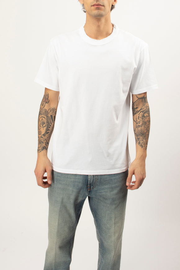  T-shirt Girocollo Grifoni Uomo Bianco - 2