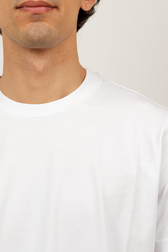  T-shirt Regular Covert Uomo Bianco - 5