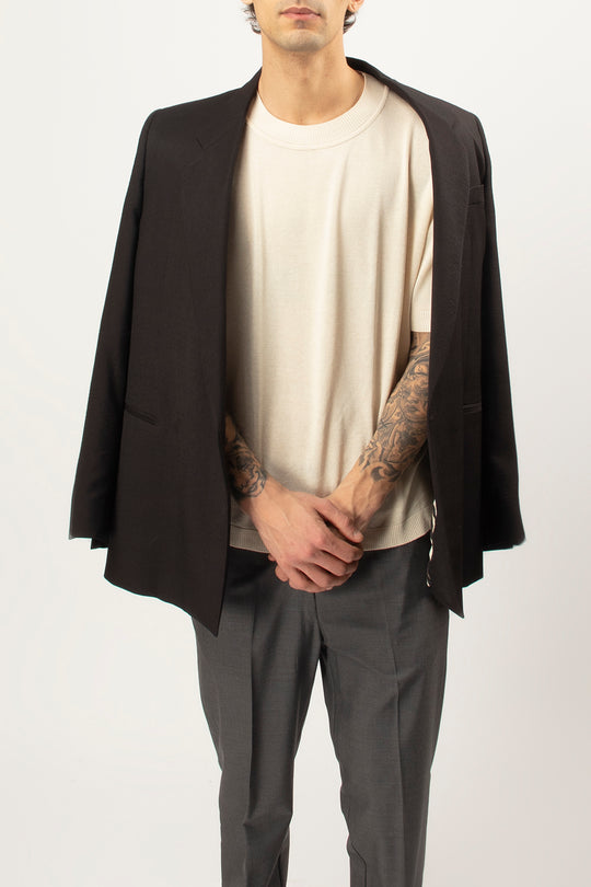 T-shirt Sottogiacca in Maglia
