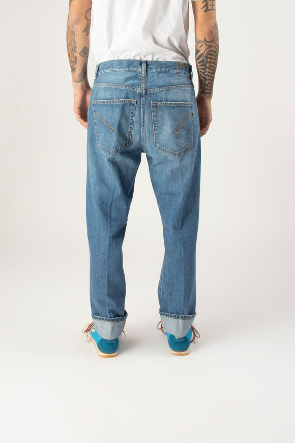  Jeans Paco Strappo Dondup Uomo Blu - 5