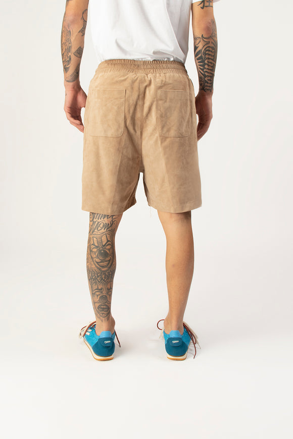  Bermuda In Suede Dacute Uomo Beige - 5