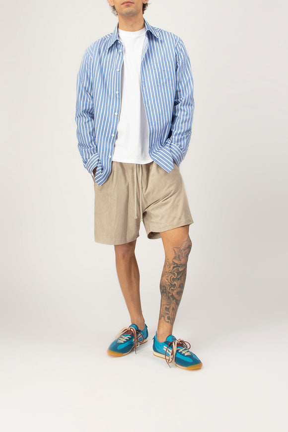 Bermuda In Suede Dacute Uomo Beige - 3