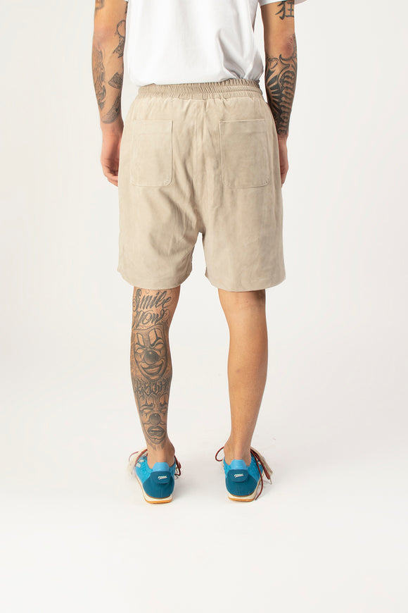  Bermuda In Suede Dacute Uomo Beige - 5