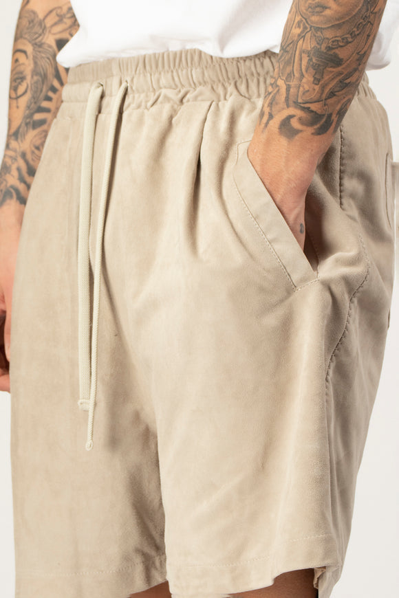  Bermuda In Suede Dacute Uomo Beige - 6