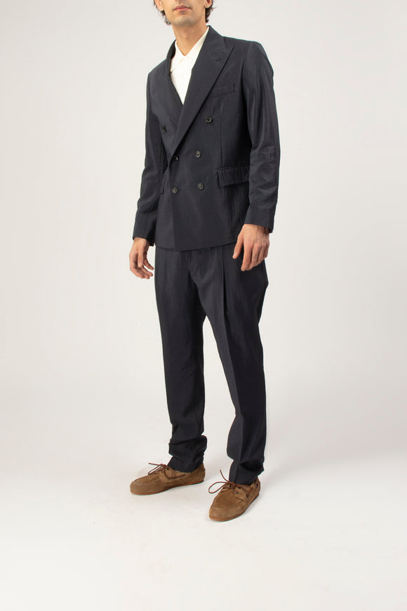  Abito Doppiopetto Offlimits Reveres 1949 Uomo Blu - 4