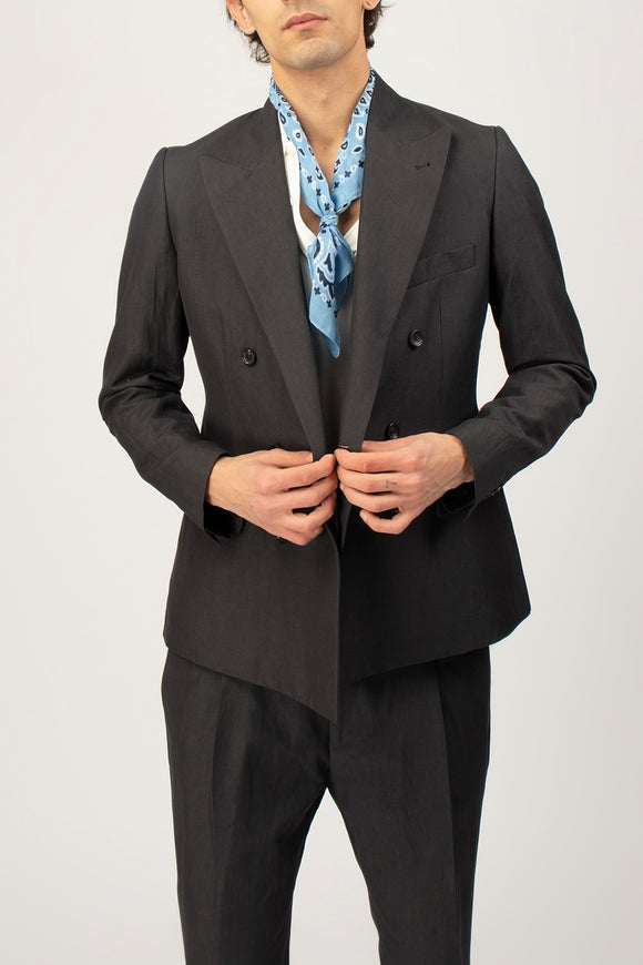  Abito Doppiopetto Soul Reveres 1949 Uomo Grigio - 5