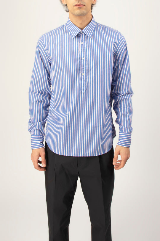 Camicia a Polo Riga Blu Rosso
