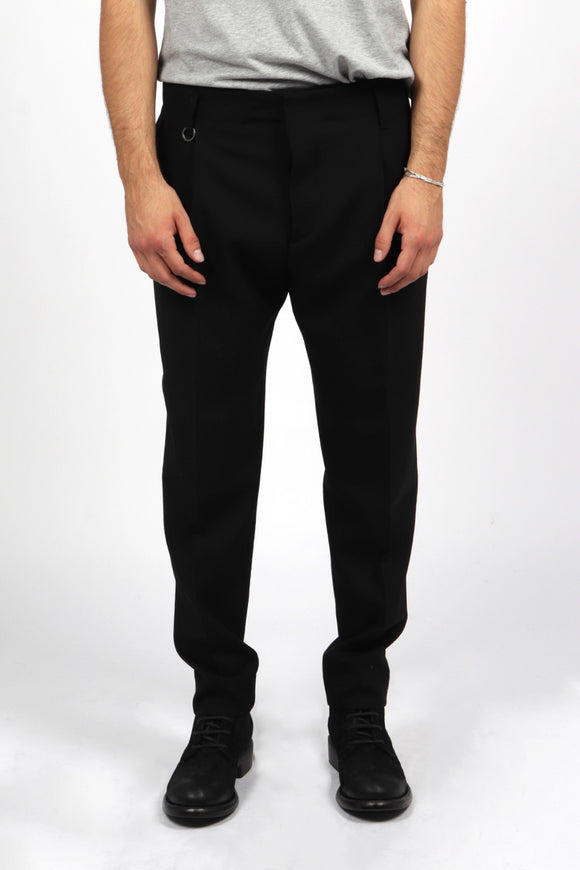  Pantalone Andy In Flanella Be Able Uomo Nero - 2