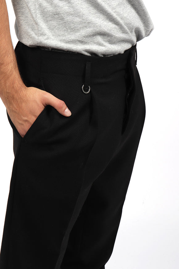  Pantalone Andy In Flanella Be Able Uomo Nero - 6