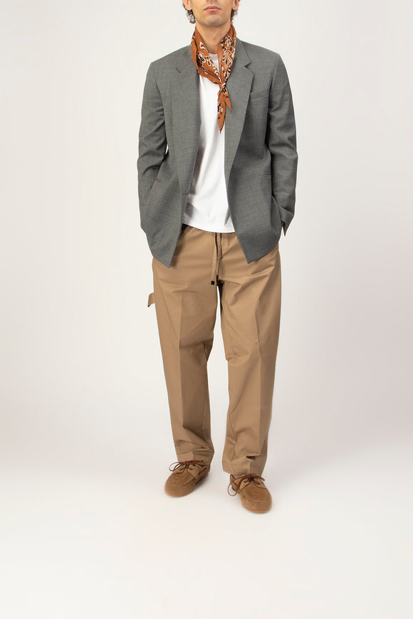  Pantalone Worker Officina 36 Uomo Beige - 3