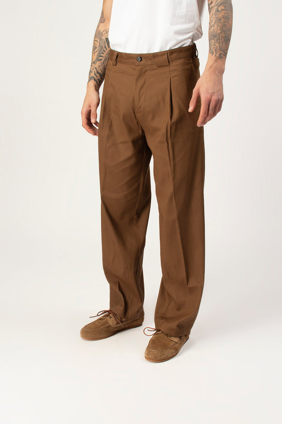  Pantalone Tubo Officina 36 Uomo Marrone - 4