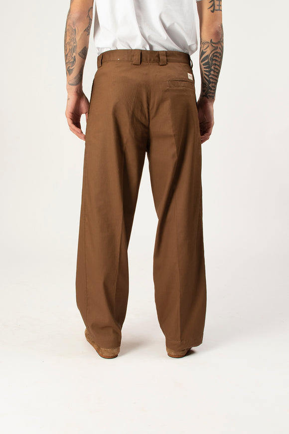  Pantalone Tubo Officina 36 Uomo Marrone - 5