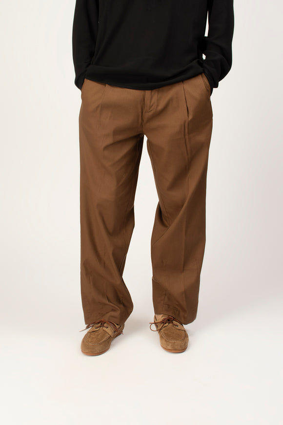  Pantalone Tubo Officina 36 Uomo Marrone - 1