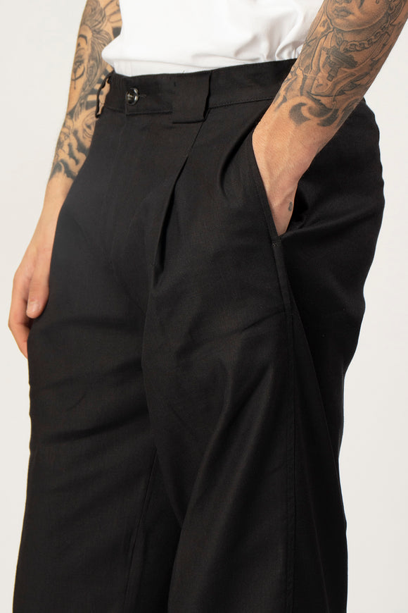  Pantalone Tubo Officina 36 Uomo Nero - 6