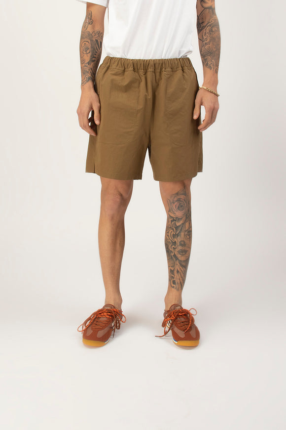  Bermuda Fatigue Tecnico Grifoni Uomo Beige - 2