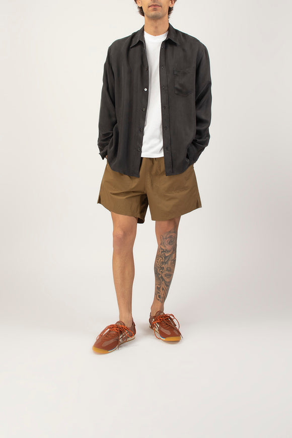  Bermuda Fatigue Tecnico Grifoni Uomo Beige - 3