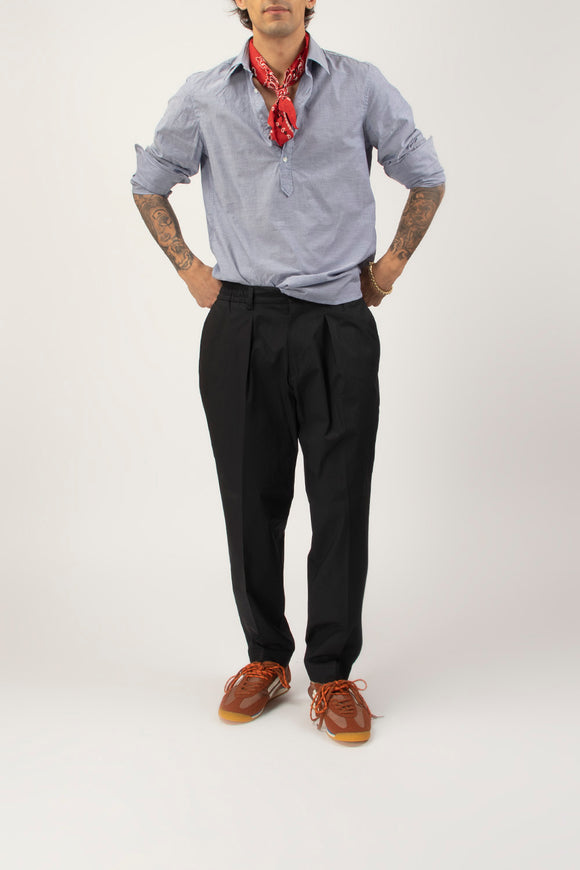  Camicia A Polo In Mussola Guy Rover Uomo Azzurro - 3