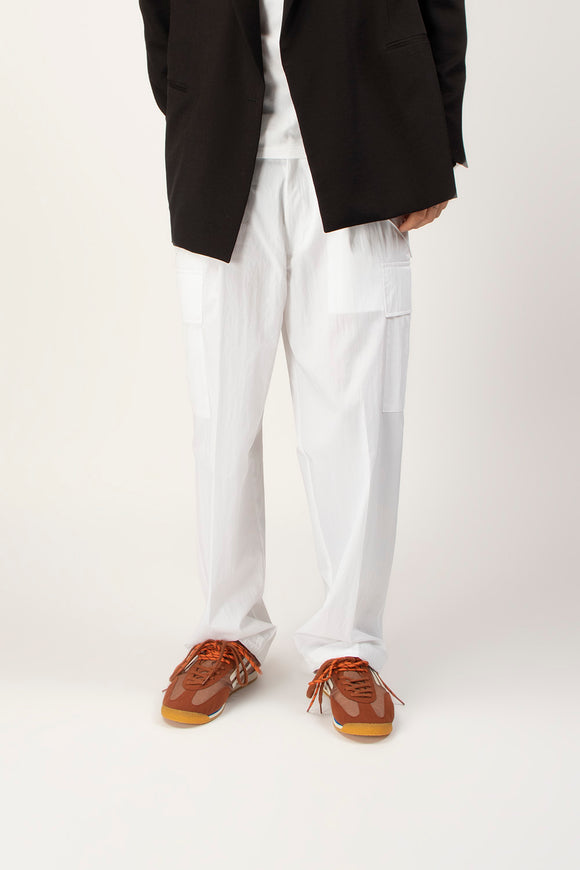  Pantalone Kyoto Cargo Be Able Uomo Bianco - 1