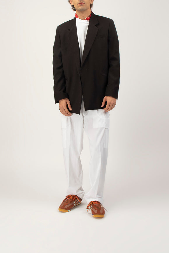  Pantalone Kyoto Cargo Be Able Uomo Bianco - 3