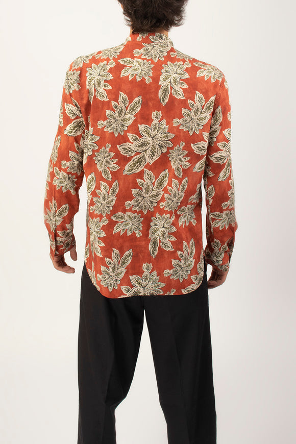  Camicia A Polo Ortigia Officina 36 Uomo Rosso - 5