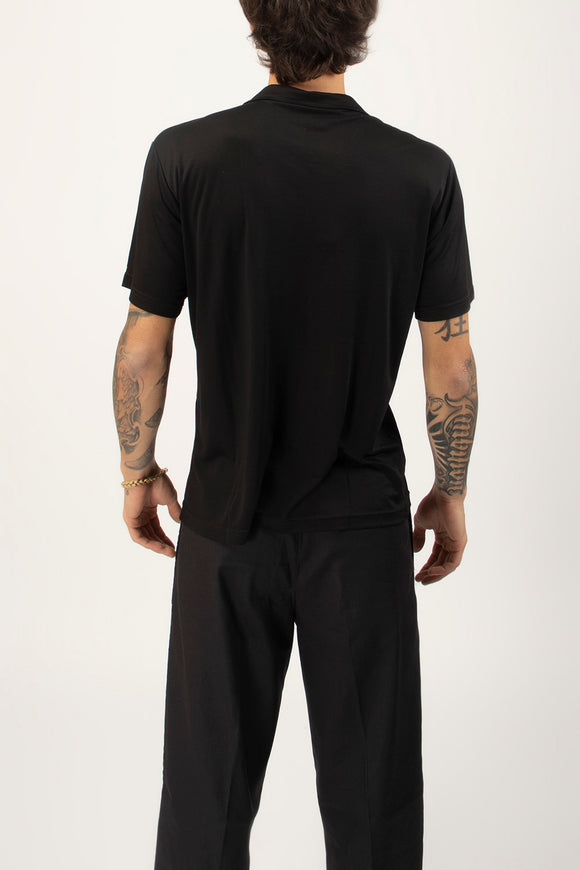  Polo Tencel Officina 36 Uomo Nero - 3