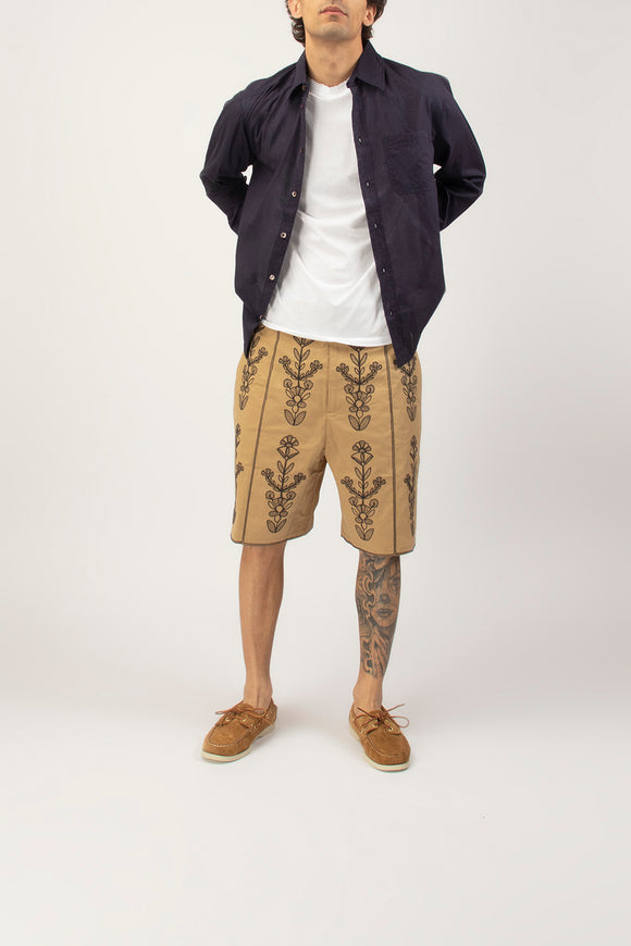  Camicia Robin In Mussola Antik Batik Uomo Blu - 3