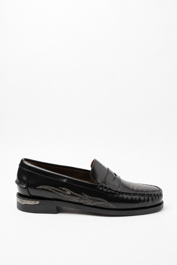  Mocassino Dan El Paso Sebago Uomo Nero - 2