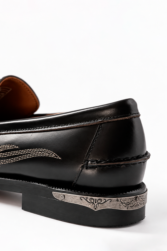  Mocassino Dan El Paso Sebago Uomo Nero - 7