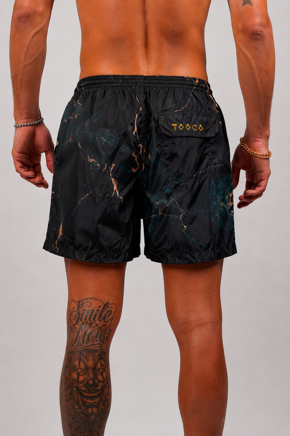 Boxer Mare Etna Blk Tooco Uomo Nero - 2