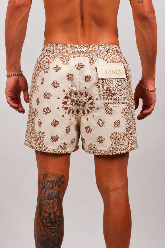 Boxer Mare Bandana Wht Tooco Uomo Bianco - 2